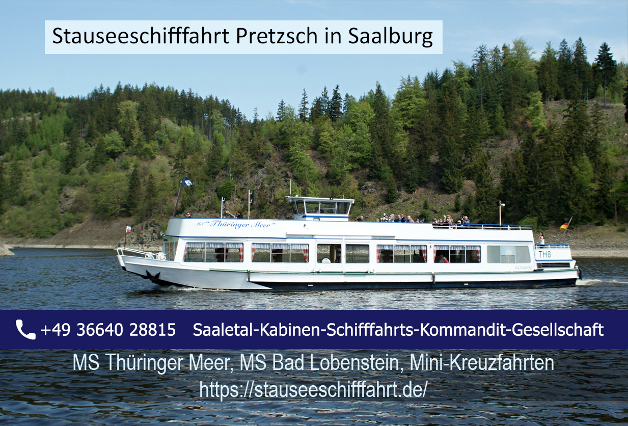 Stauseeschifffahrt Pretzsch